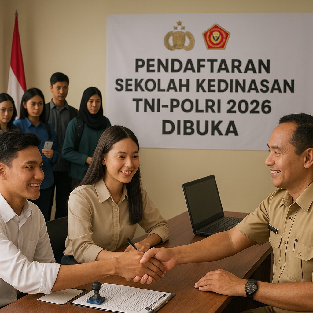 Langkah Pasti Menuju Bela Negara: Pendaftaran Sekolah Kedinasan TNI-Polri 2026 Dibuka