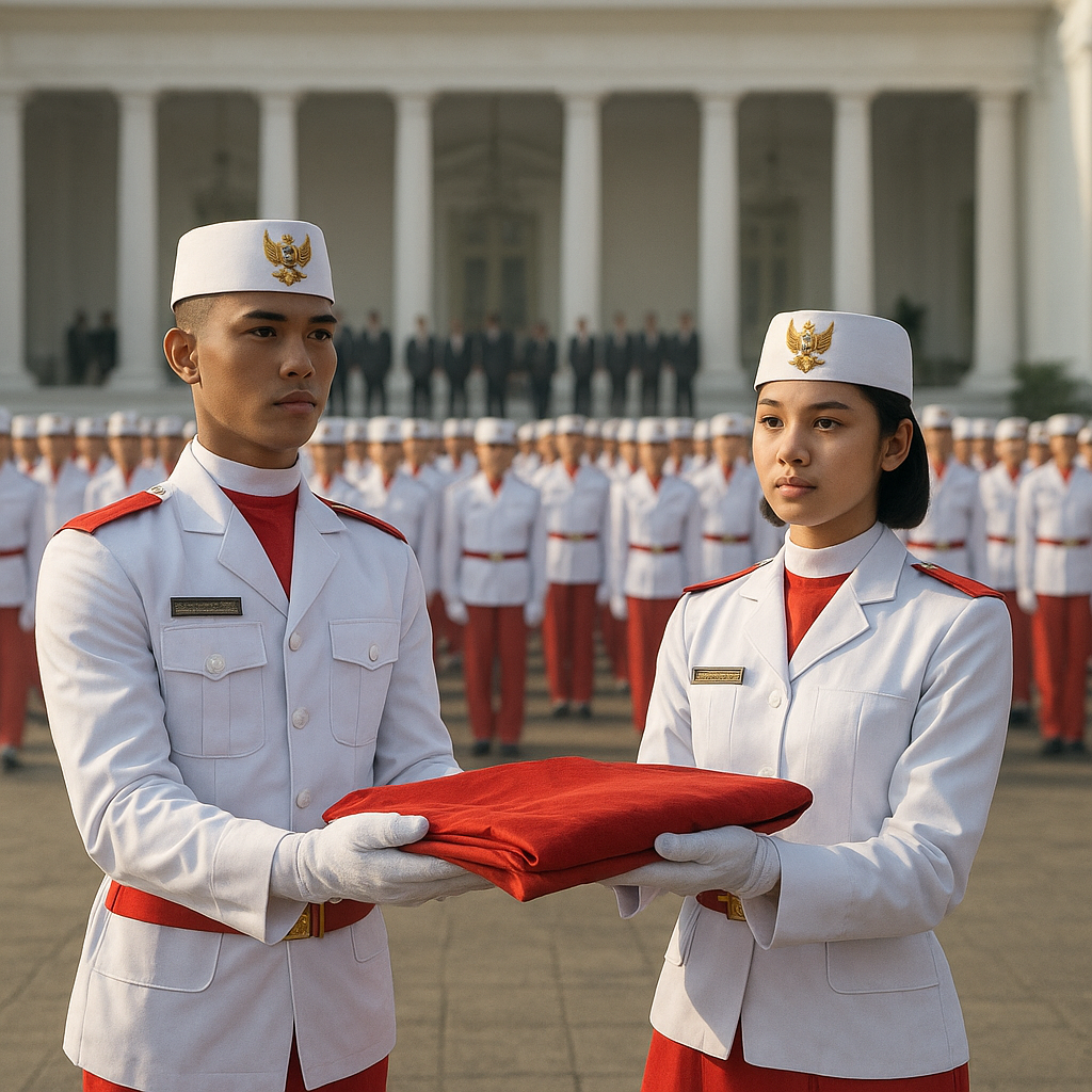 Paskibraka Nasional 2026 Diresmikan, 68 Pemuda Terpilih Siap Kibarkan Bendera di Istana