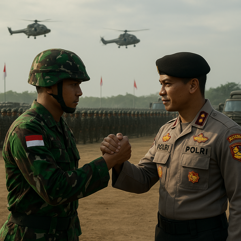 Latihan Gabungan TNI-Polri: Memperkuat Sinergi untuk Keamanan Nasional