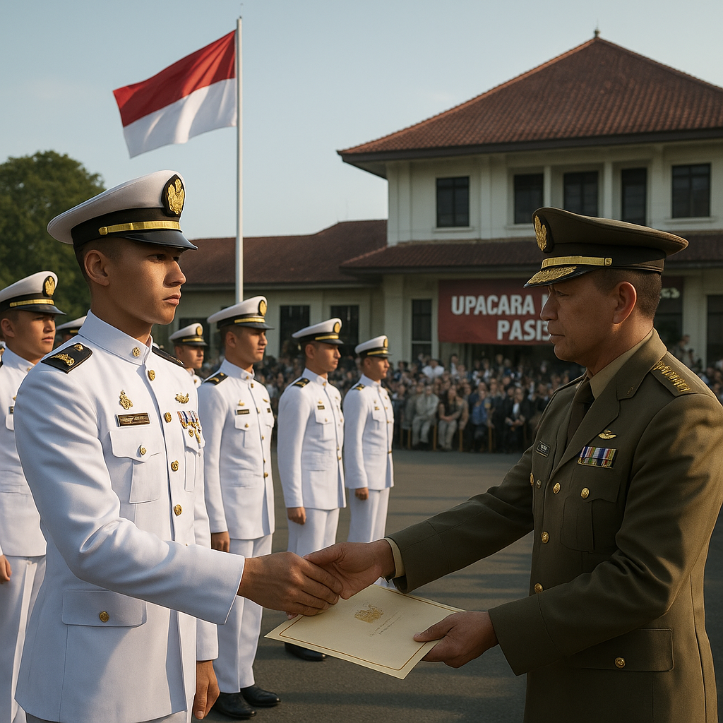Upacara Wisuda Pasis Terbaik, Calon Pemimpin TNI Masa Depan Siap Berkarya