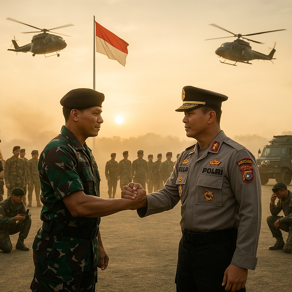 Latihan Gabungan TNI-Polri: Puncak Kesiapsiagaan Menghadapi Ancaman Nasional