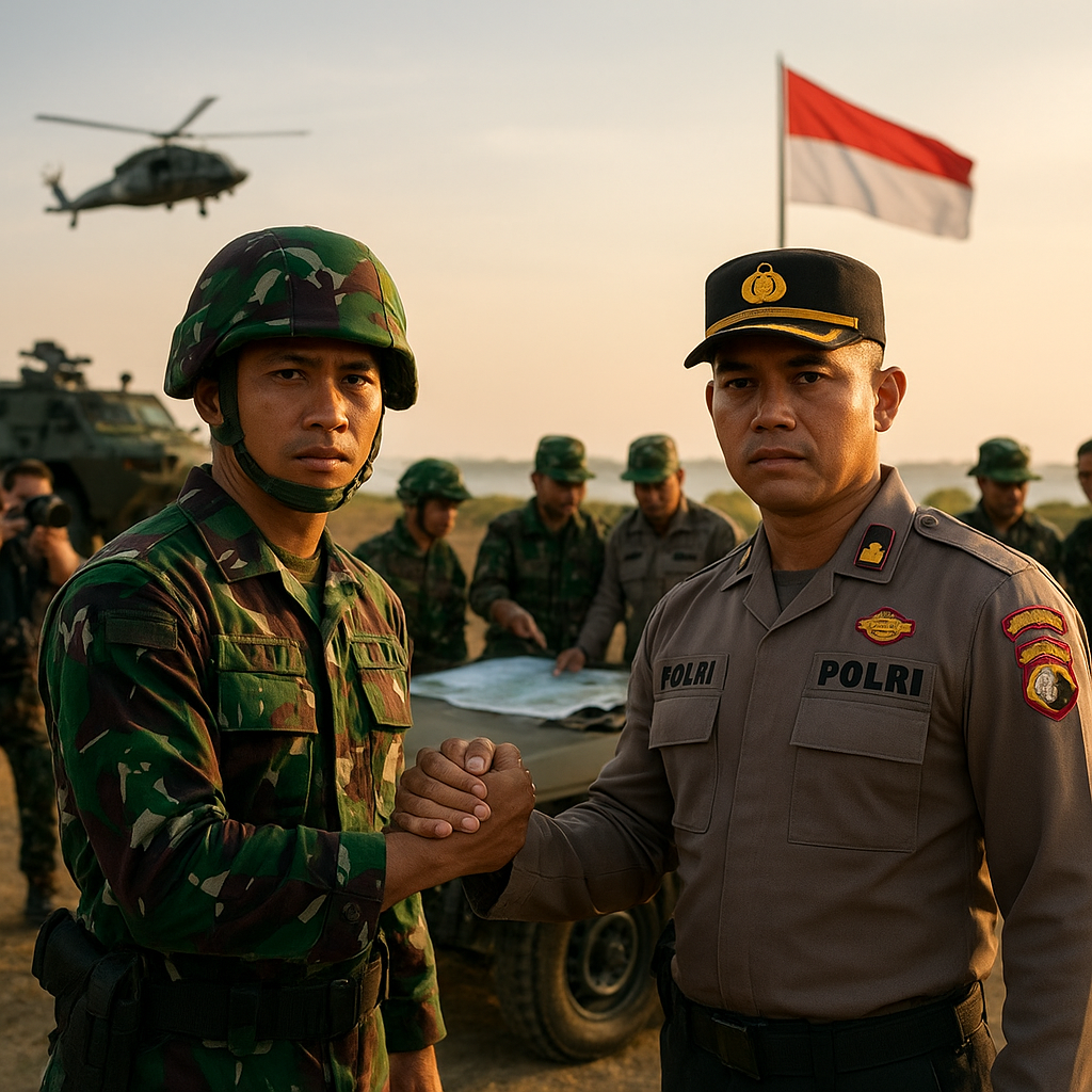 Latihan Gabungan TNI-Polri: Sinergi Kuat Untuk Menjaga Stabilitas Keamanan Nasional