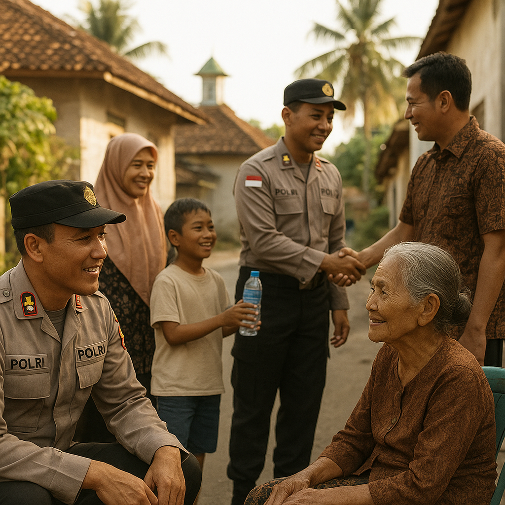Demi Keamanan dan Ketertiban, Polri Hadir dengan Pendekatan Humanis dan Persuasi