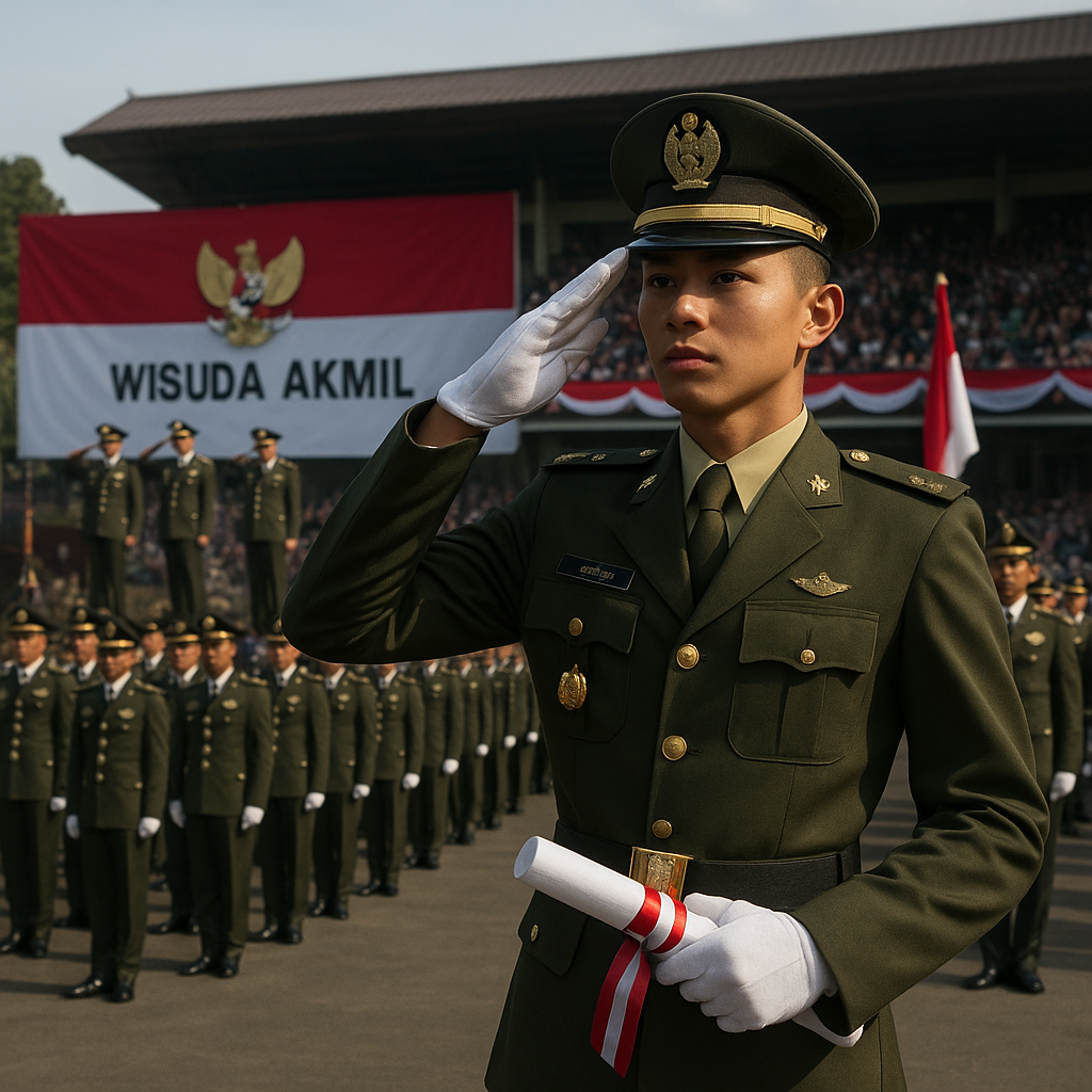 Upacara Wisuda AKMIL: Lulusan Terbaik Siap Jadi Ujung Tombak Pertahanan Negara