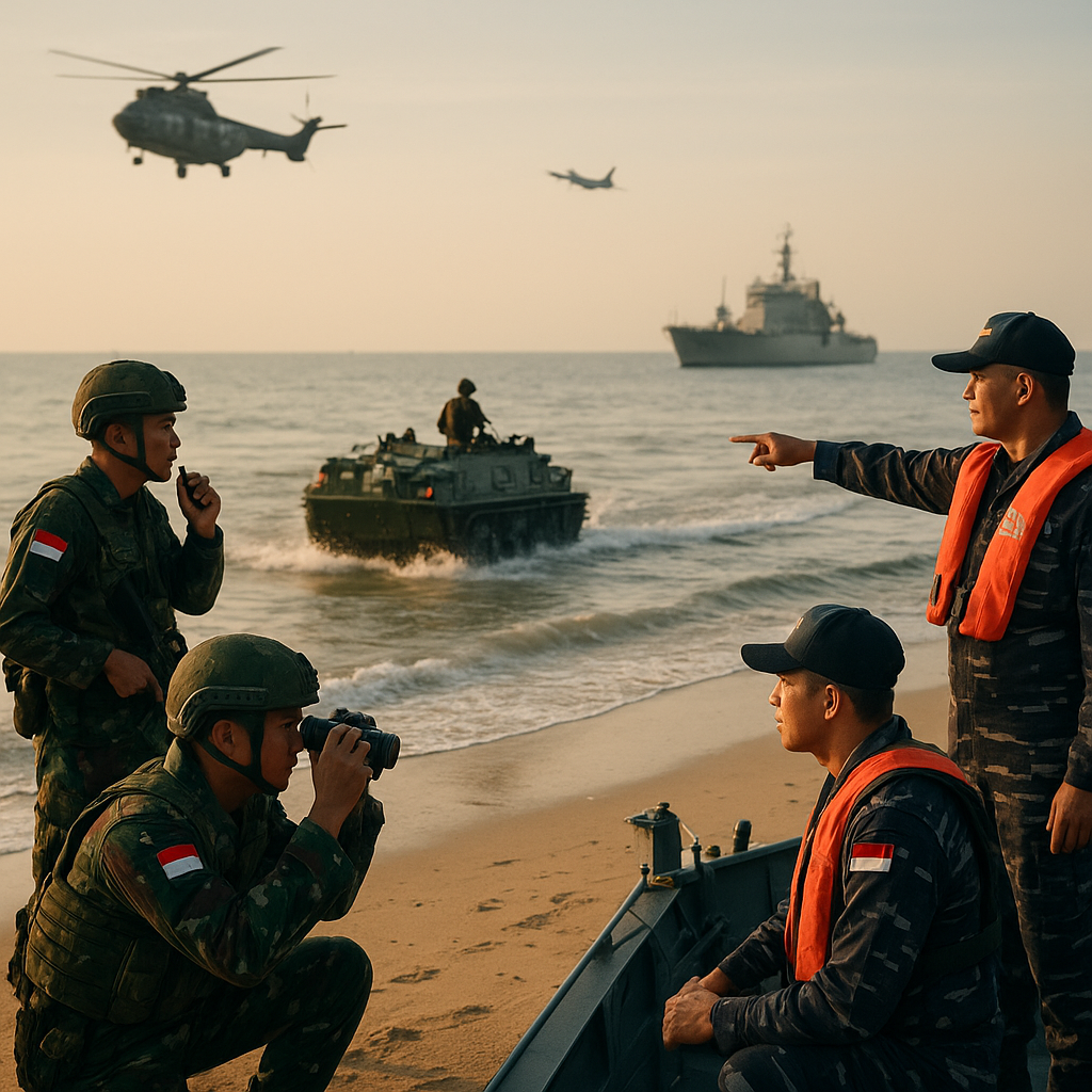 Latihan Gabungan TNI: Sinergi Matra Darat, Laut, dan Udara Perkuat Ketahanan Nasional