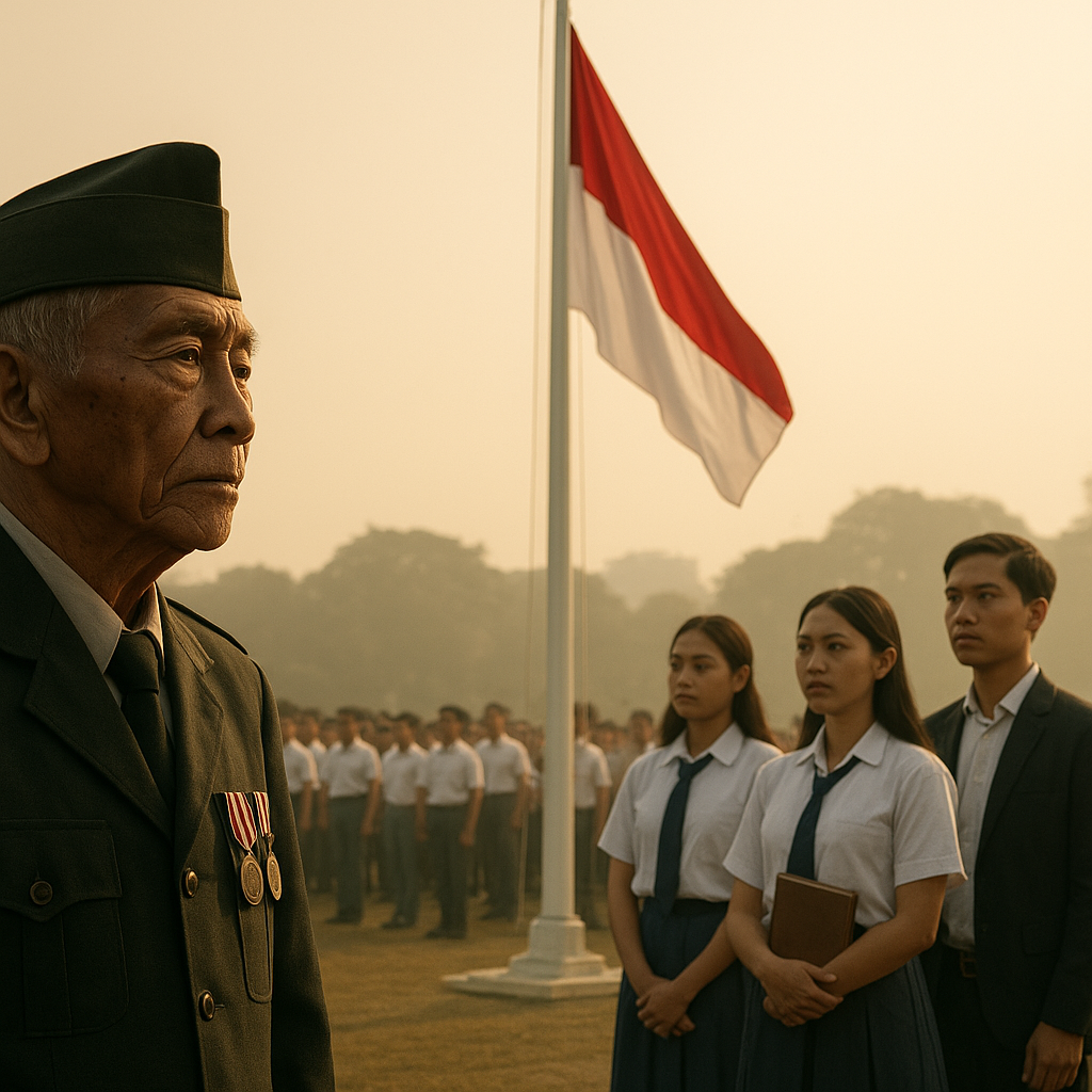 Upacara HUT RI ke-80: Renungan untuk Generasi Muda atas Makna Kemerdekaan Sejati