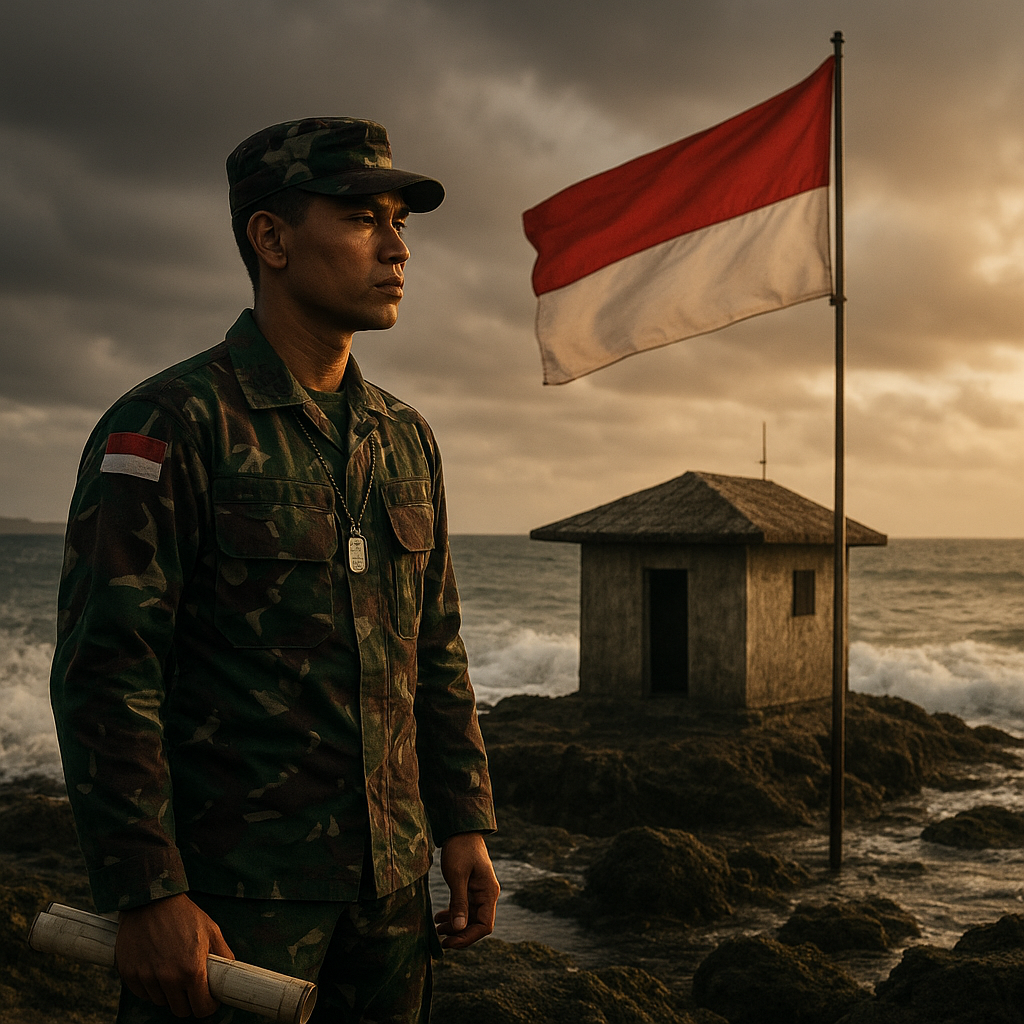 Ketabahan Prajurit TNI di Pulau Terluar: Menjaga Tiang NKRI di Tengah Ombak dan Keterpencilan