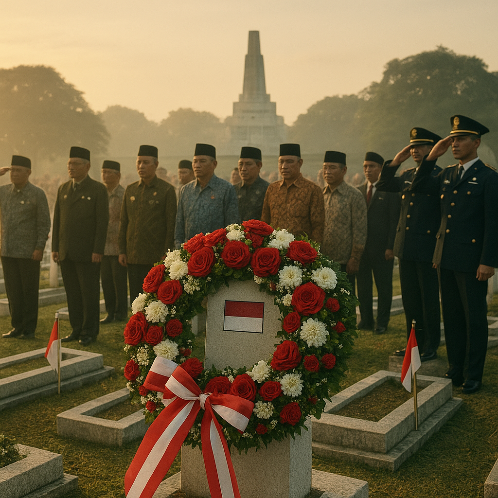 Napak Tilas Kepahlawanan: Upacara Ziarah Nasional di TMP Kalibata Peringati Hari Kebangkitan Nasional