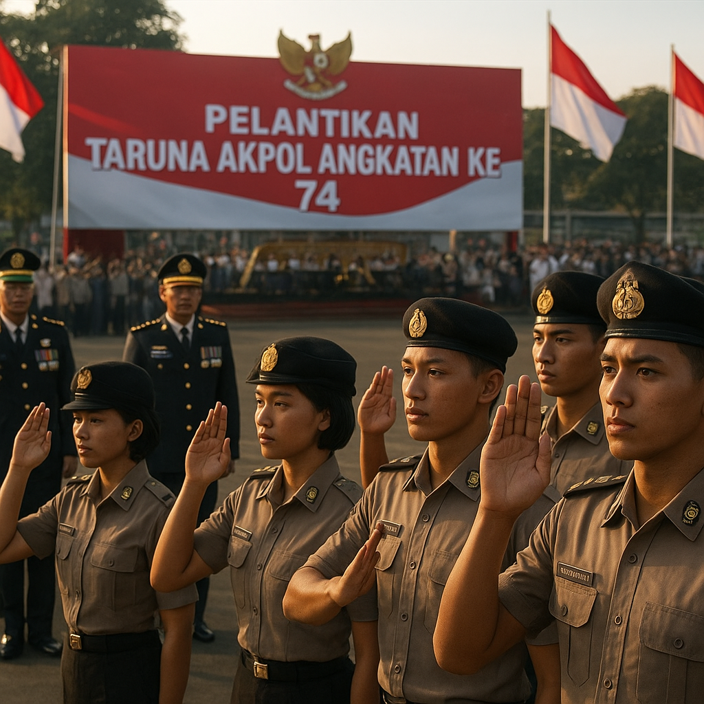 Pelantikan Taruna Akademi Kepolisian: Sumpah Setia Generasi Baru Penjaga NKRI