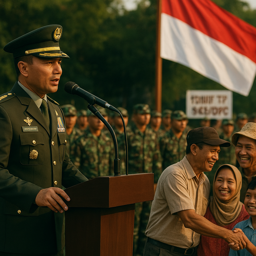 Pangdam XXI/RI: Kemanunggalan TNI-Rakyat adalah Sumber Kekuatan Tak Terkalahkan