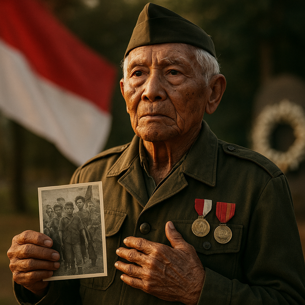 Kisah Veteran Perang 45: "Darah Kami Tertumpah Demi Anak Cucu Bisa Hidup Merdeka"