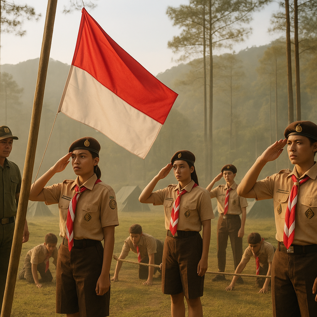Semangat Pramuka Saka Wira Kartika: Membangun Generasi Muda Cinta Tanah Air dan Bela Negara