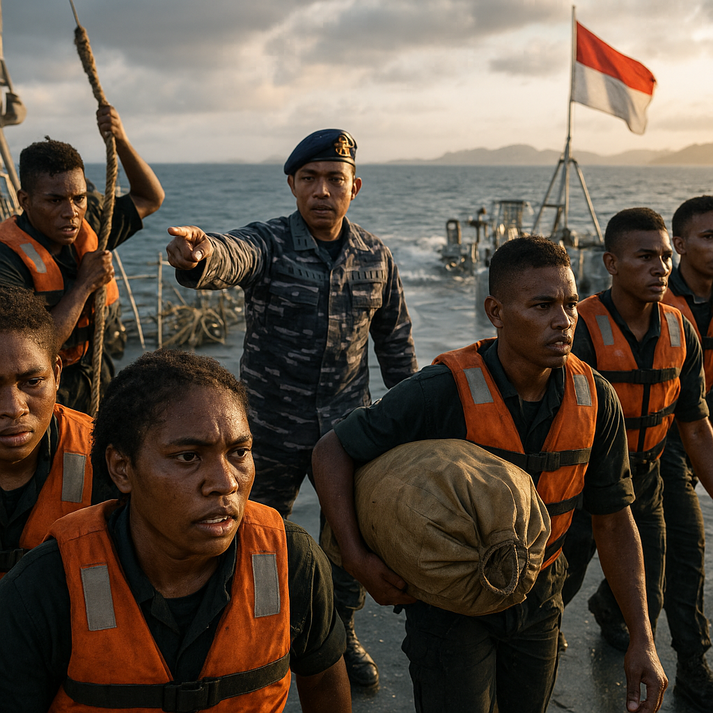 TNI AL Latih Pemuda Papua Jadi Prajurit Laut Handal, Siap Jaga Poros Maritim