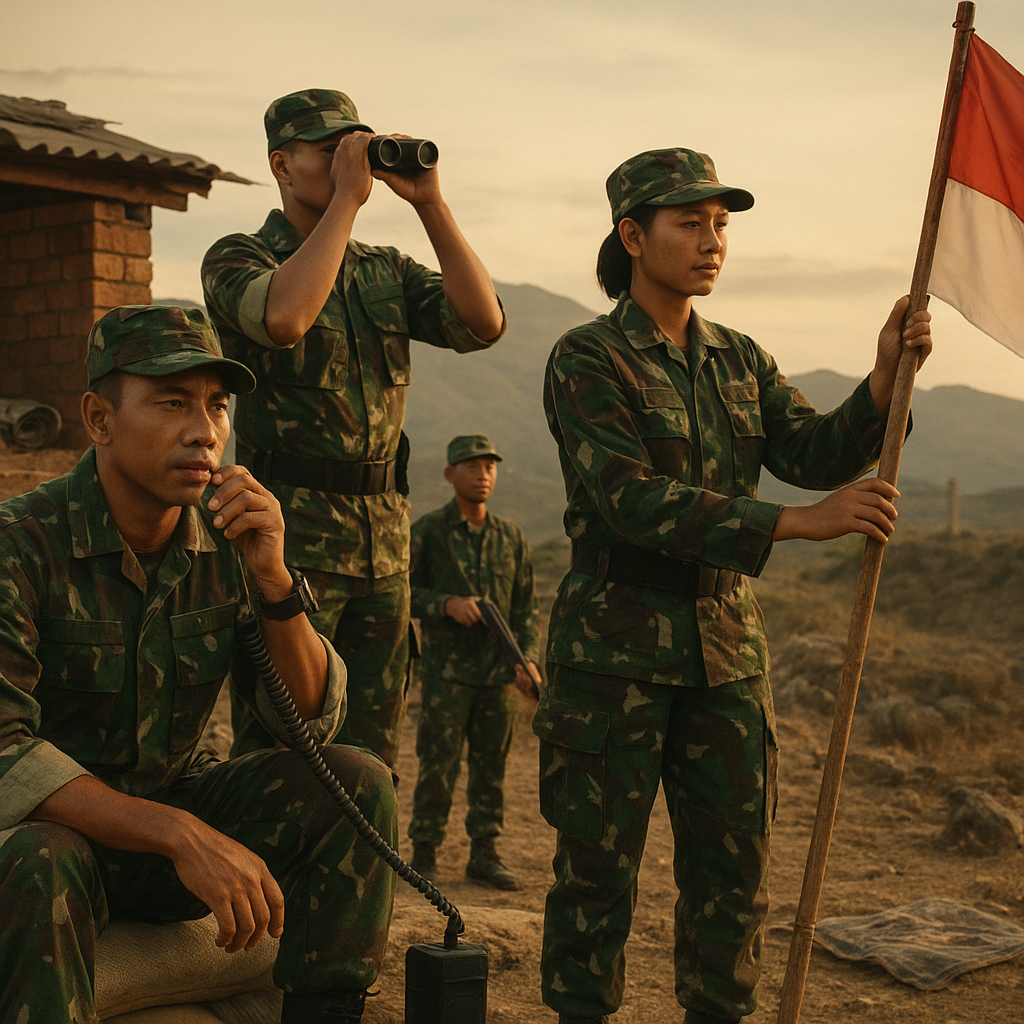 Prajurit TNI di Perbatasan Bagikan Kisah Pengabdian: 'Tugas di Sini adalah Ibadah'