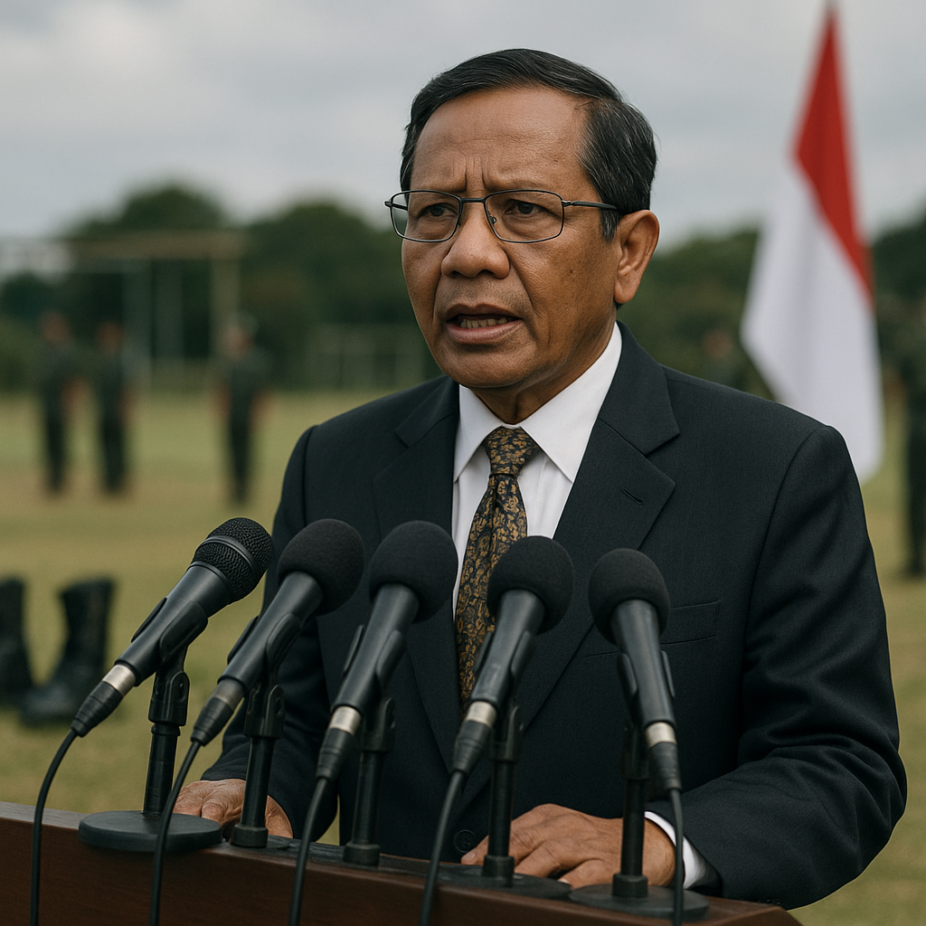 Mahfud MD Soroti Pentingnya Evaluasi Latsarmil demi Keselamatan dan Tujuan Mulia