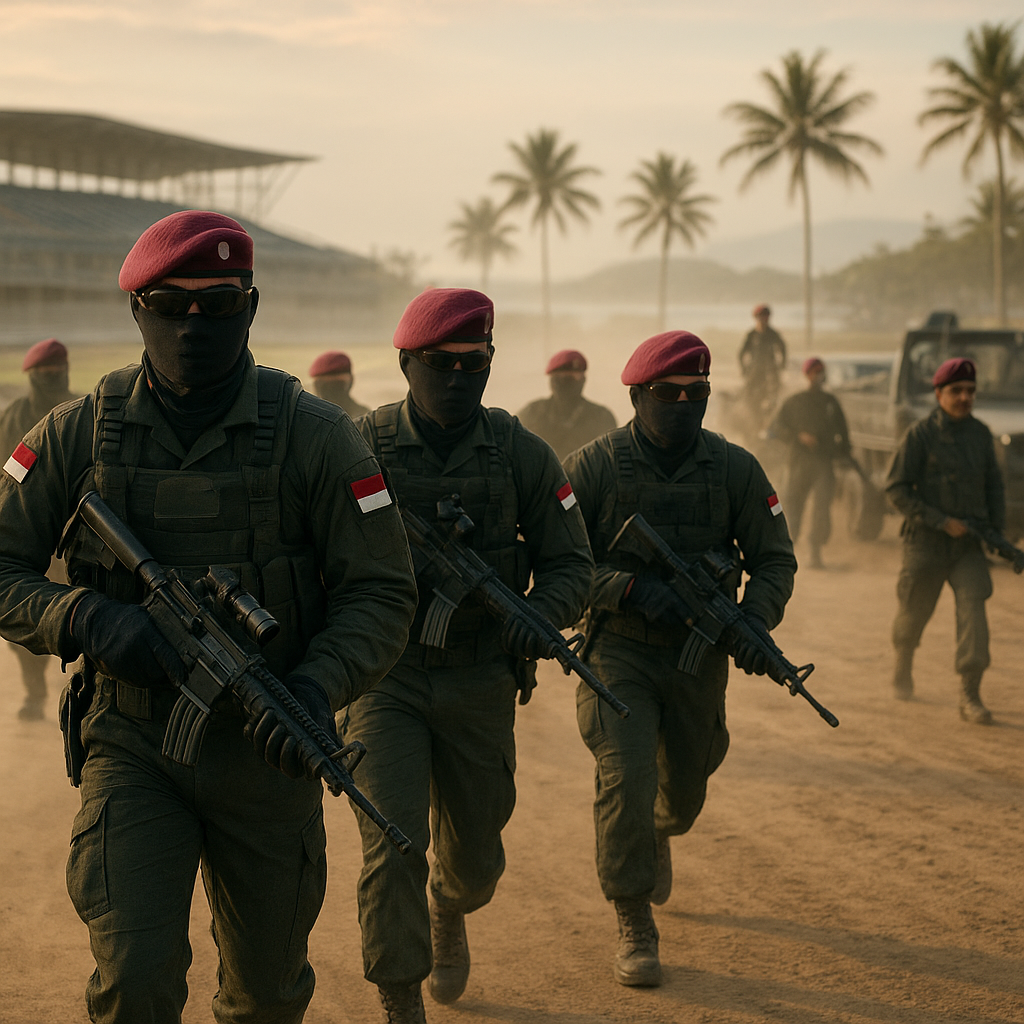 Elit Kopassus Bekap Mandalika: Latihan Operasi Khusus Untuk Keamanan Kawasan Strategis Nasional