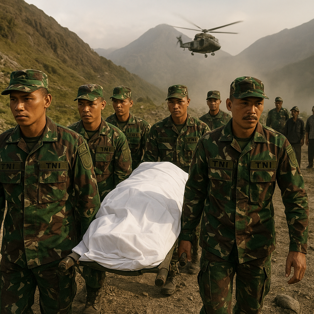 Jenazah Pilot Berhasil Dievakuasi: Kemenangan Tekad di Tengah Kesulitan Geografis