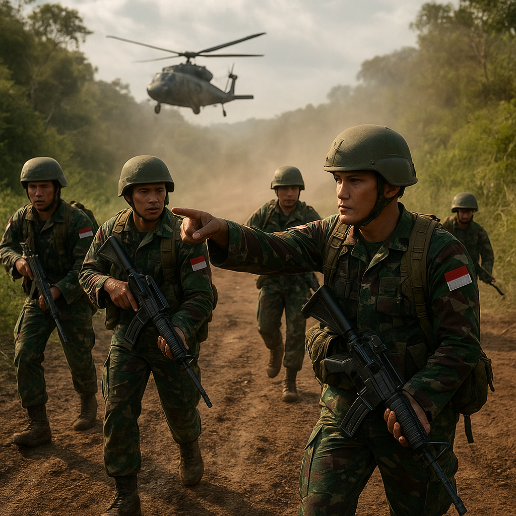 Memburu Dalang Kejahatan: TNI Identifikasi dan Kejar Pelaku Pembakaran Pesawat di Papua