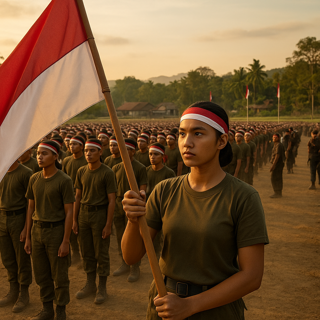 Ketangguhan di Tengah Cobaan: Kisah Calon Pemimpin Bangsa dalam Latihan Bela Negara
