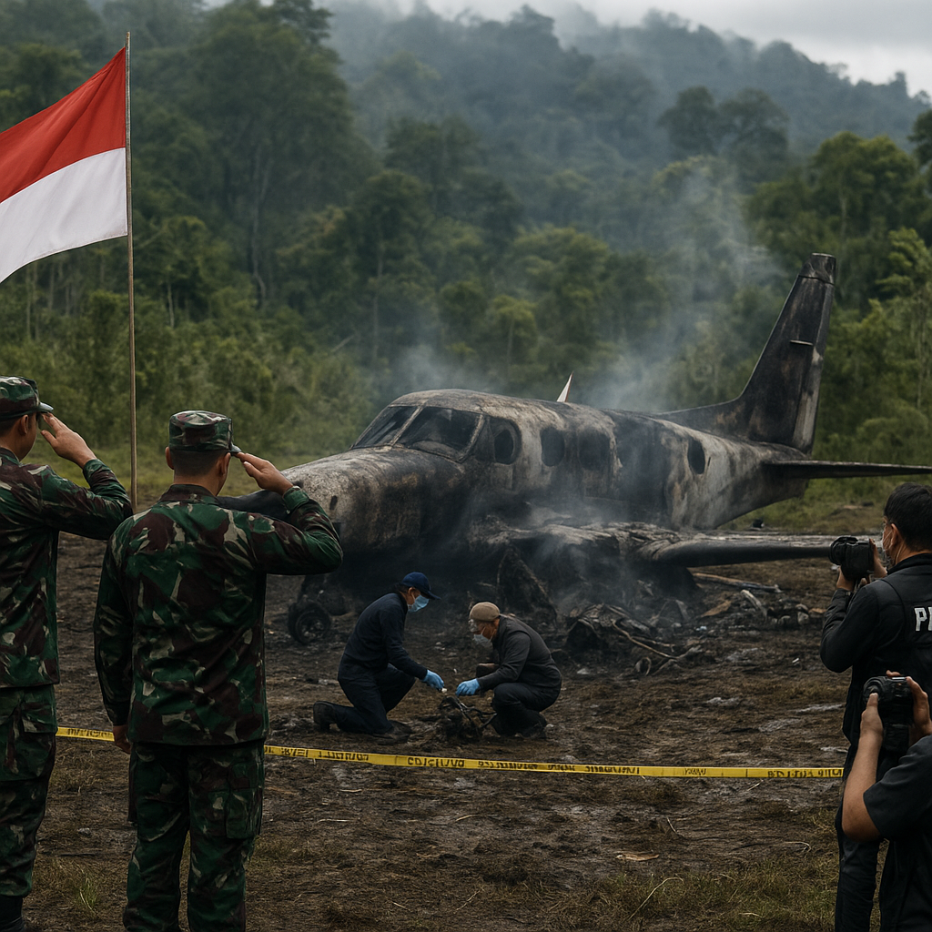 Ketegasan Negara: Pemerintah Kutuk Keras Penembakan Pilot dan Pembakaran Pesawat di Papua