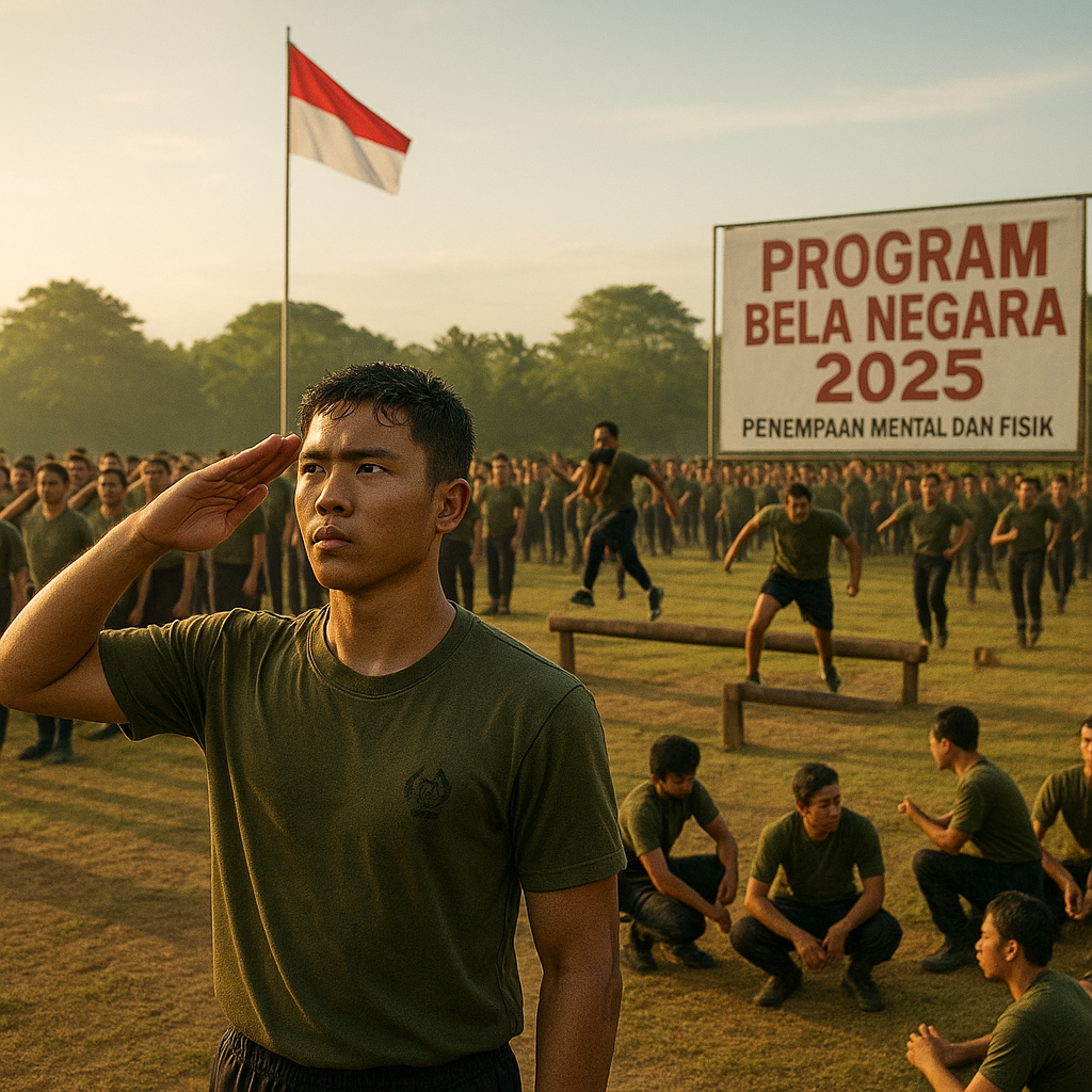 Program Bela Negara 2025: Pelatihan Mental dan Fisik untuk 5000 Pemuda