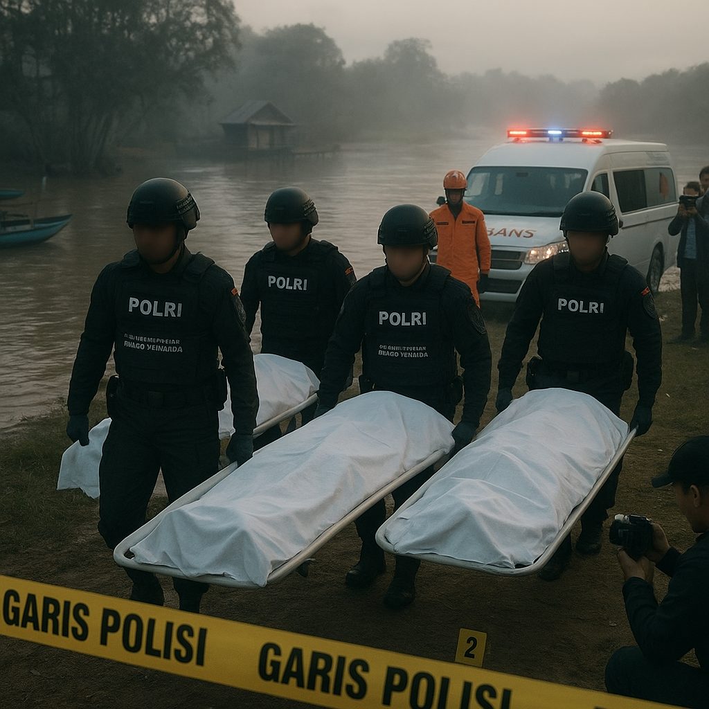 Kronologi Heroik: Tiga Polisi Gugur Saat Gerebek Bandar Narkoba di Katingan
