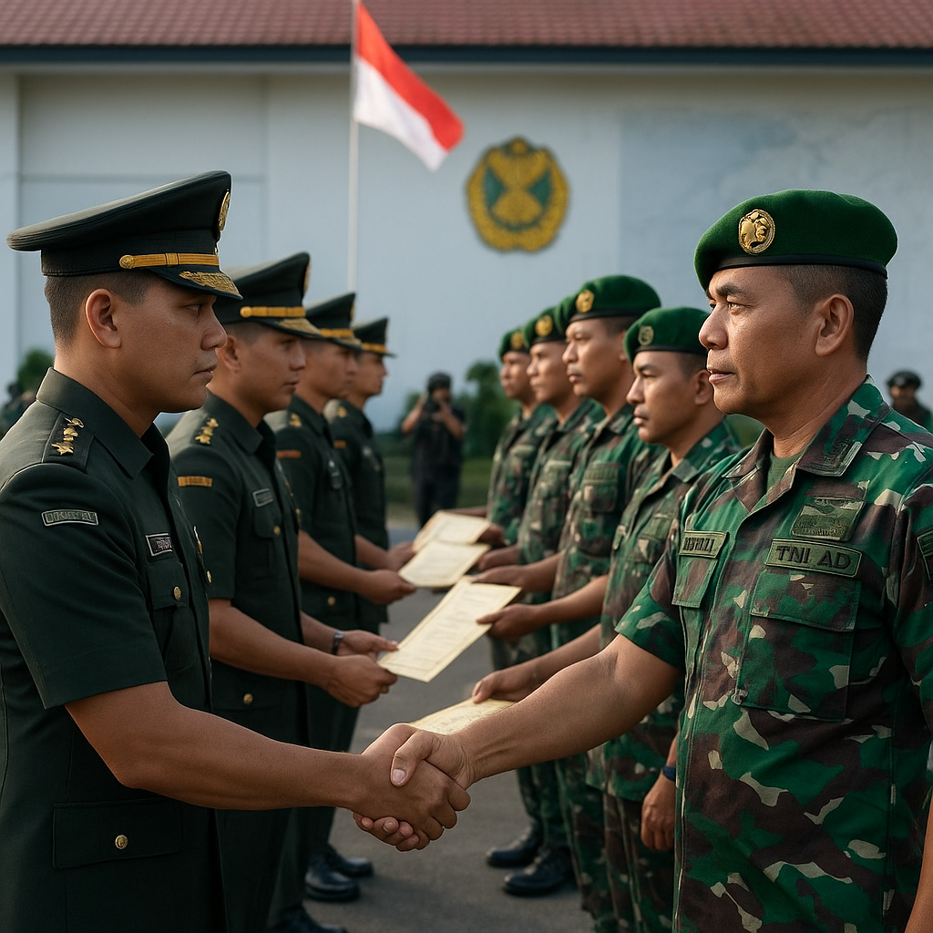 TNI AD Ganti 7 Dandim Sekaligus di NTT, Ini Alasannya