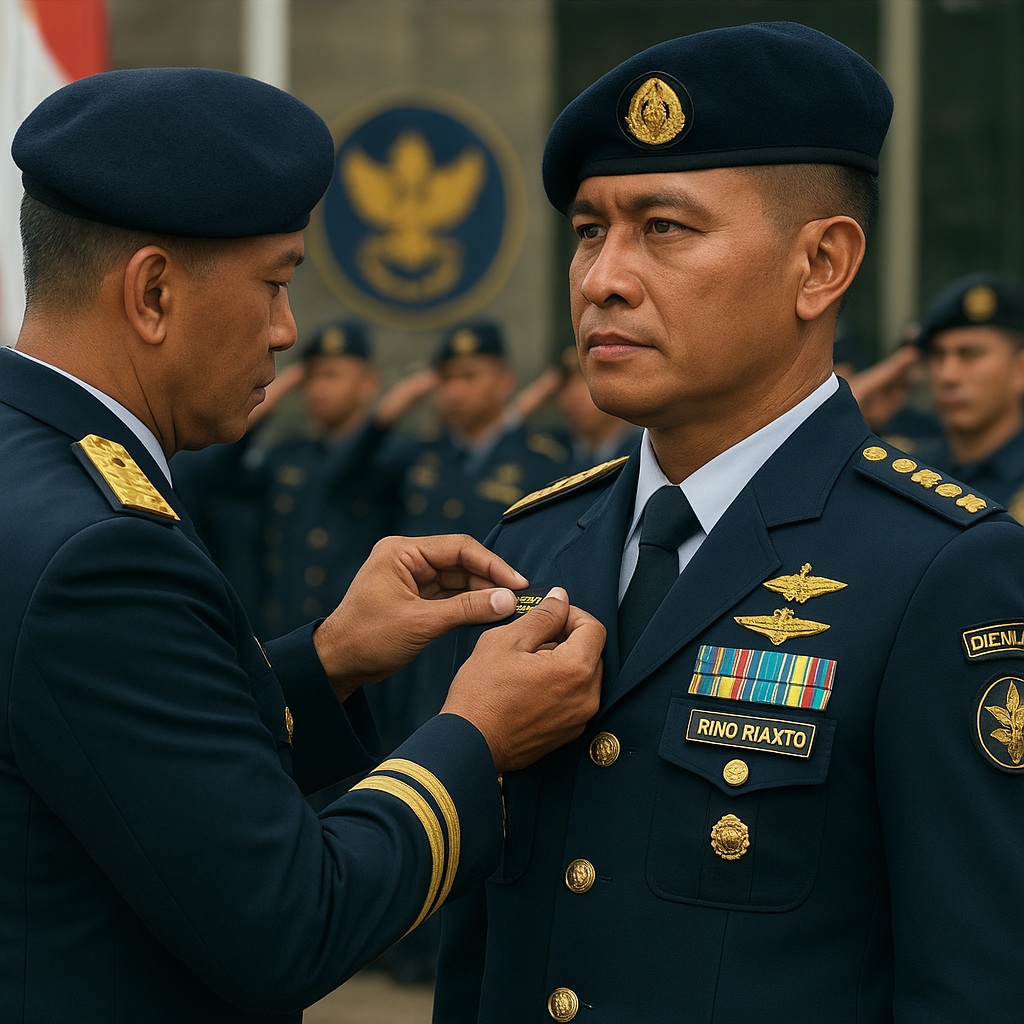 Komandan Pasukan Denjaka Berganti, Kolonel Rino Rianto Naik Pangkat Brigjen