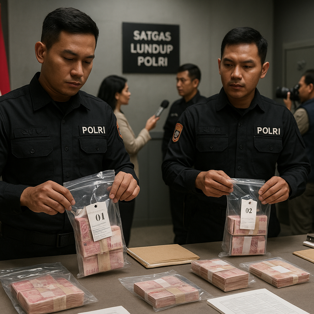 Satgas Lundup Polri Selamatkan Uang Negara Hampir Rp 1 Triliun, Bukti Perjuangan di Medan Ekonomi