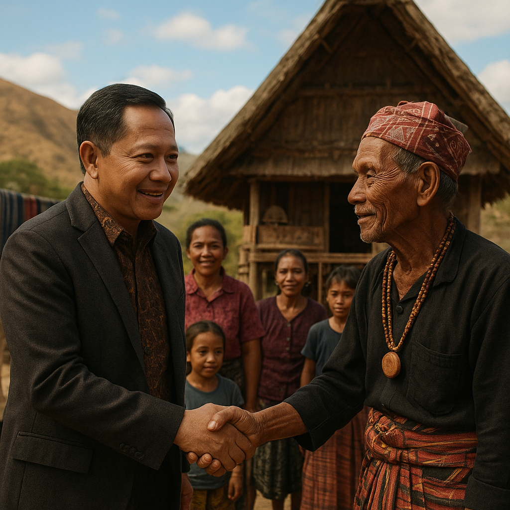 Tito Puji Upaya Pelestarian Desa Adat Matabesi di Belu NTT