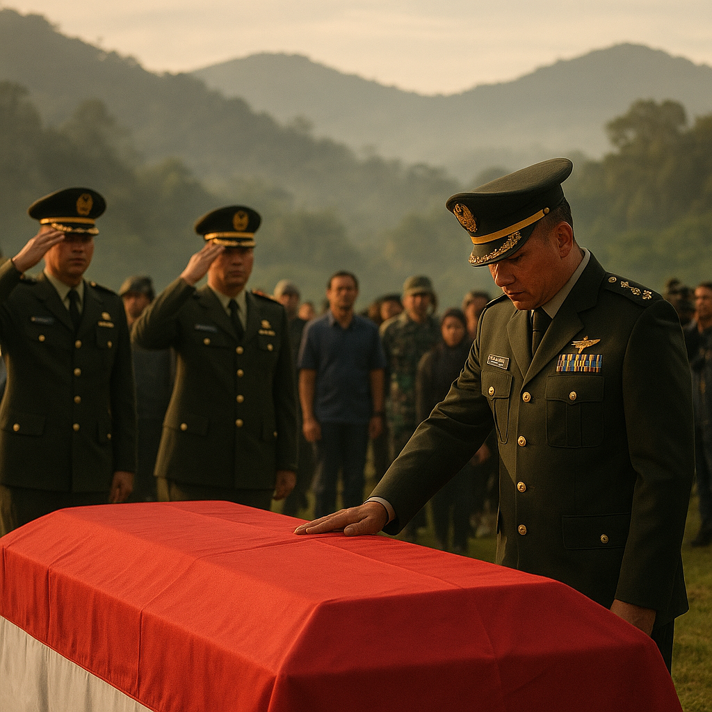 Gugurnya Brigjen TNI I Gusti Putu Danny Karya Nugraha Tak Surutkan Semangat Aparat Lawan Separatis
