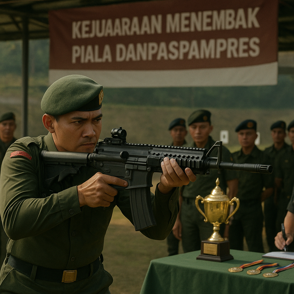 Kejuaraan Menembak Piala Danpaspampres Digelar untuk Tingkatkan Prestasi TNI