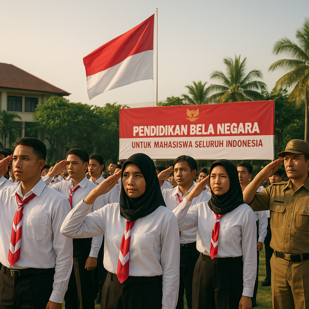 Kembali Digelar, Pendidikan Bela Negara untuk Mahasiswa Seluruh Indonesia