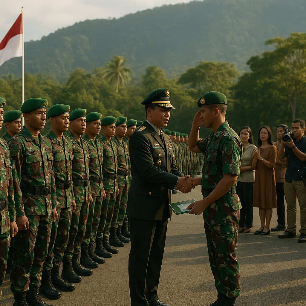 Penghargaan Negara untuk 23 Prajurit Garuda Penakluk OPM di Tanah Papua