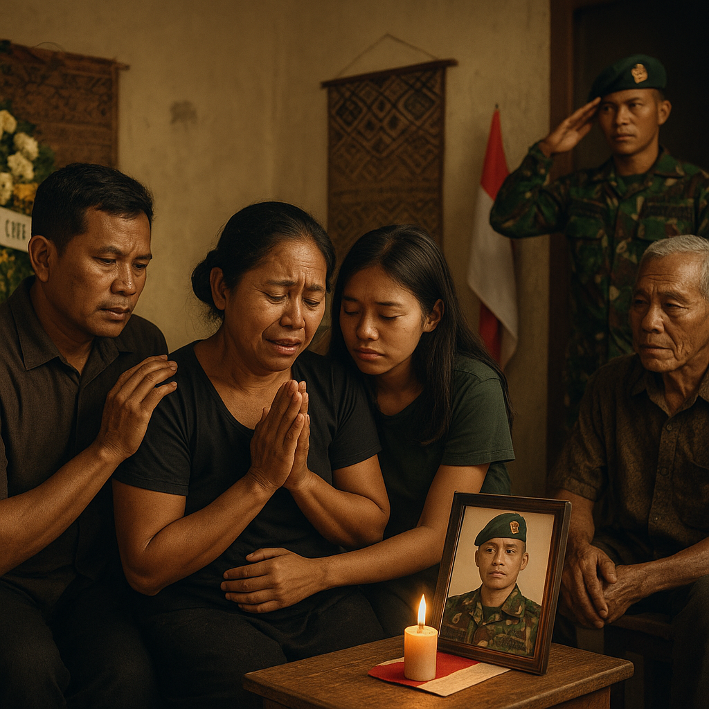 Kisah Pilu dan Keberanian: Prajurit TNI AD Hilang dalam Tugas Pengamanan di Papua, Keluarga Terus Berdoa