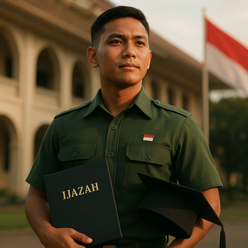 Api Patriotisme Membara: Kisah Pemuda Lulusan Terbaik yang Mantap Pilih Jalur TNI