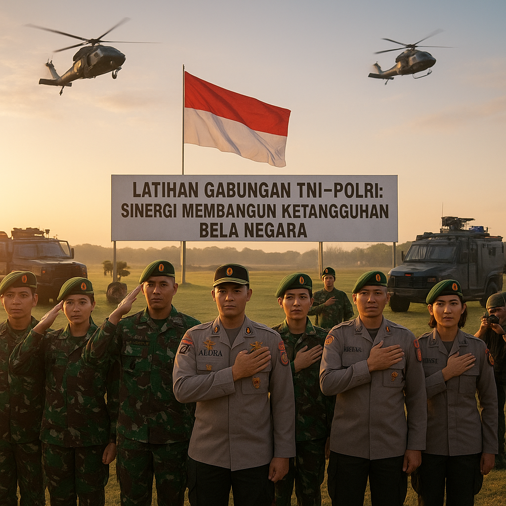 Latihan Gabungan TNI-Polri: Sinergi Membangun Ketangguhan Bela Negara