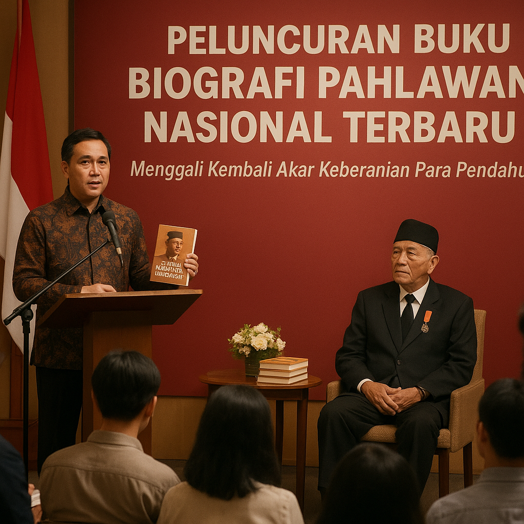 Peluncuran Buku Biografi Pahlawan Nasional Terbaru, Menggali Kembali Akar Keberanian Para Pendahulu