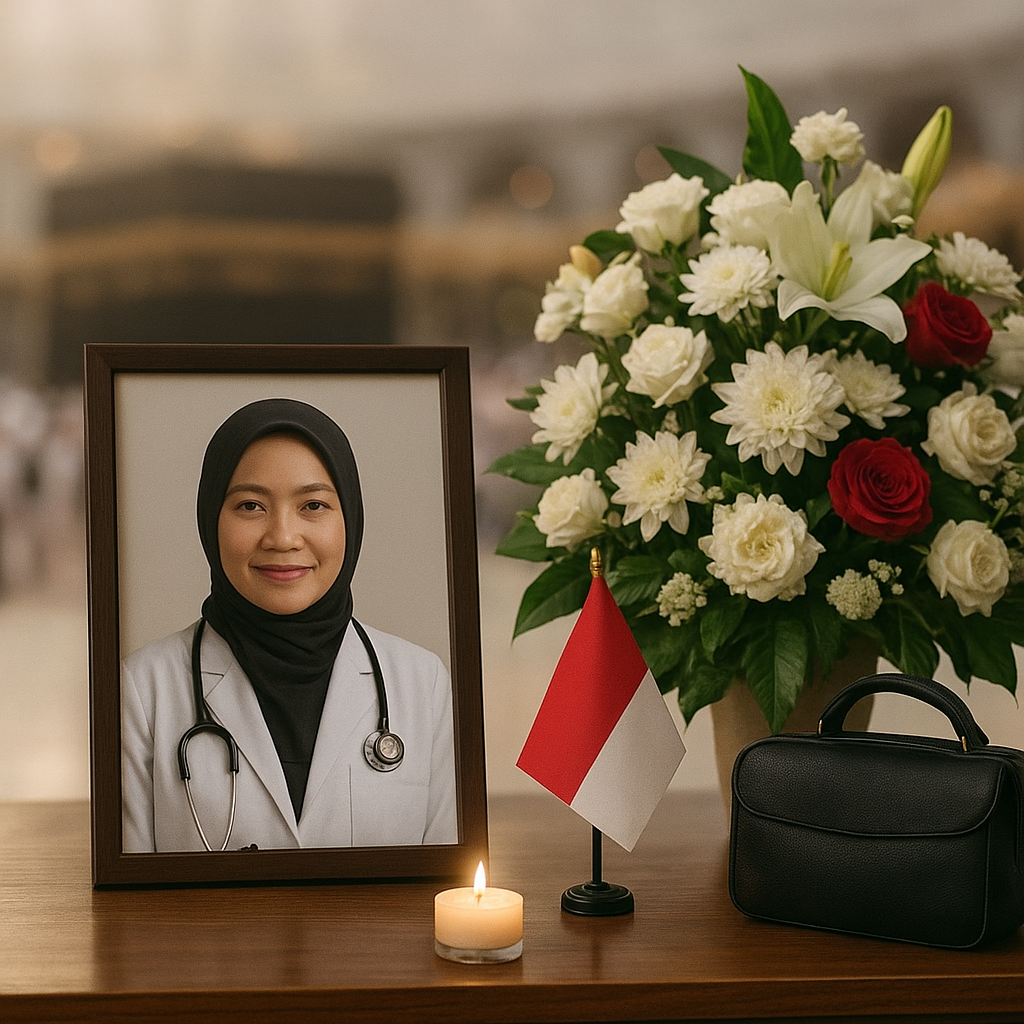 Dedikasi dr. Fitri Rezkiani hingga Titik Nyawa Penghabisan, Negara Akui Gugurnya Pahlawan Kesehatan Haji di Makkah