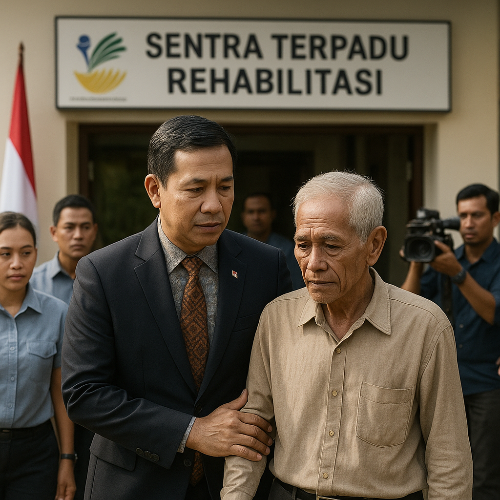 Mensos Turun Tangan: Anak Sang Pengetik Proklamasi, Sayuti Melik, Dibawa ke Sentra Terpadu untuk Rehabilitasi