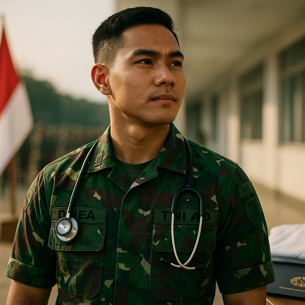 Kisah Dokter Muda Lulusan Terbaik UI yang Memilih Jadi Prajurit TNI AD