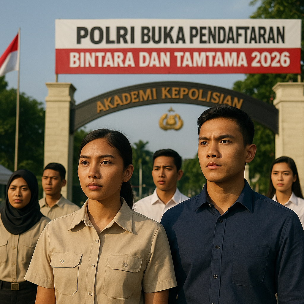 Polri Buka Pendaftaran Bintara dan Tamtama 2026: Kesempatan Mengabdi untuk Negeri