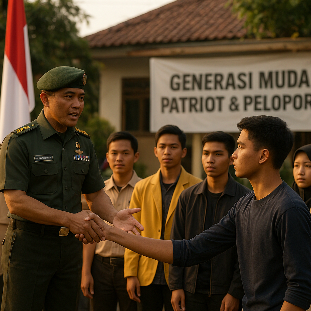 Dandim Brebes Ajak Generasi Muda Jadi Patriot dan Pelopor di Daerah