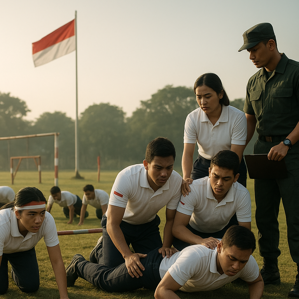 Pelatihan Bela Negara untuk Mahasiswa: Tempa Mental dan Fisik Calon Pemimpin Bangsa