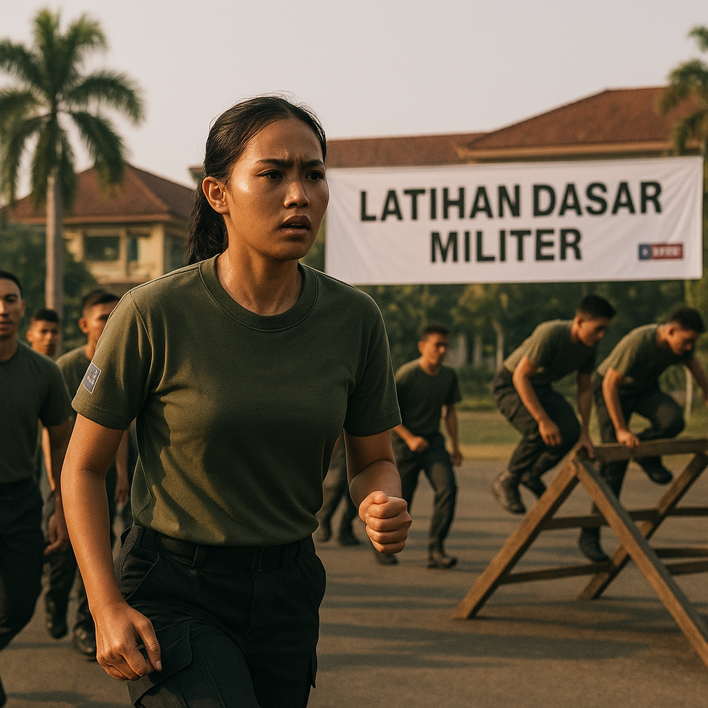 Zaman Now Tetap Perlu Bela Negara, Mahasiswa UMM Gelar Latihan Dasar Militer