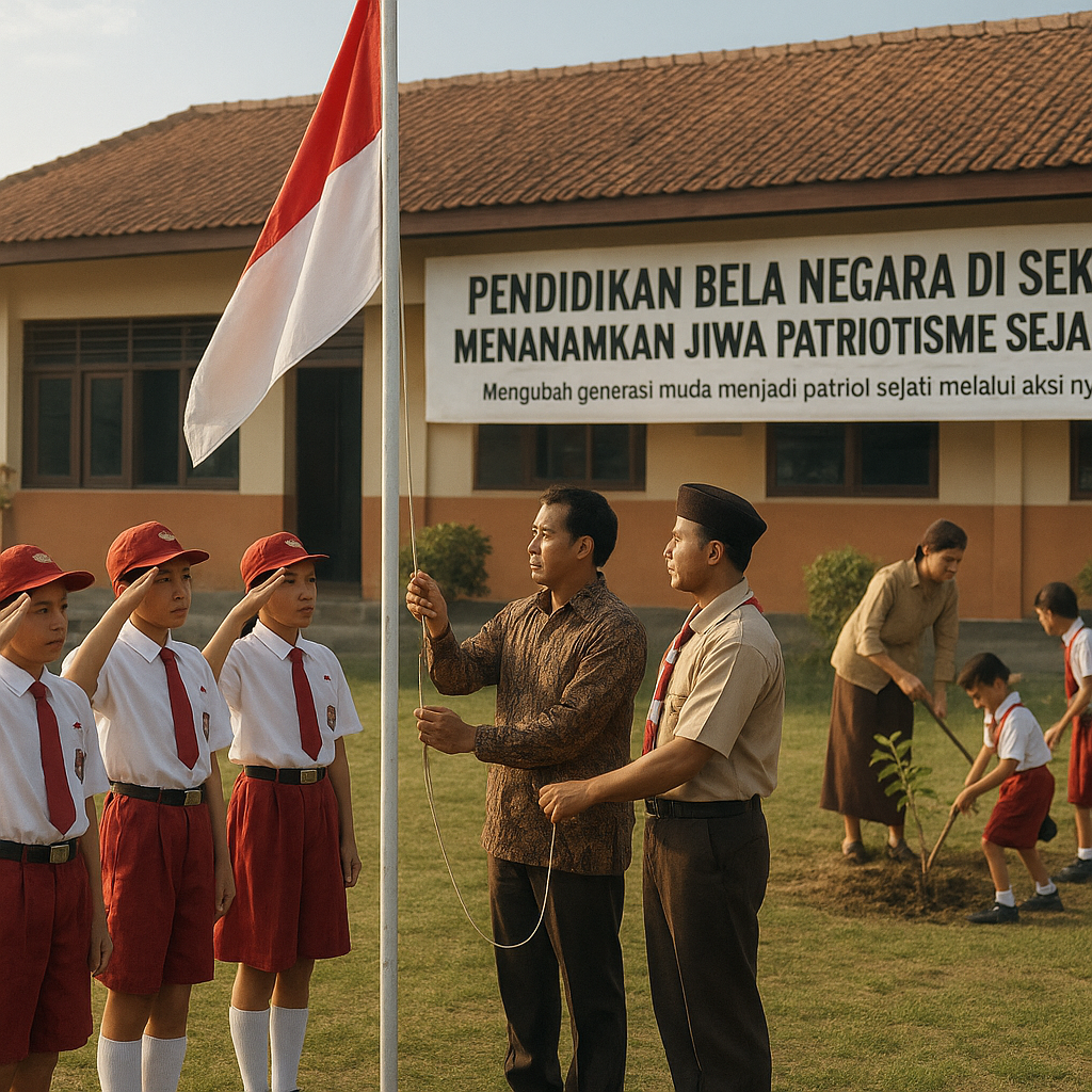 Pendidikan Bela Negara di Sekolah: Menanamkan Jiwa Patriotisme Sejak Dini