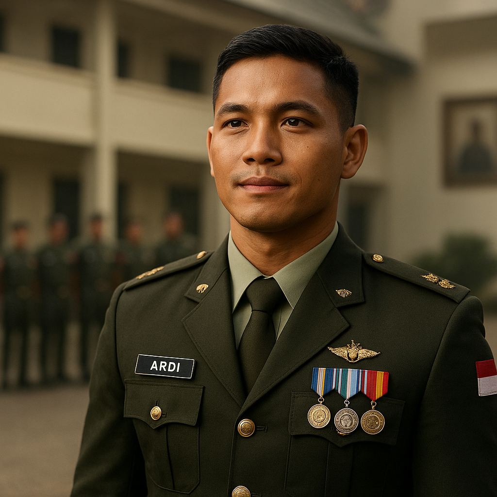 Jadi Perwira TNI Termuda, Kapten Ardi: "Dibesarkan di Asrama, Tekad dari Keluarga"