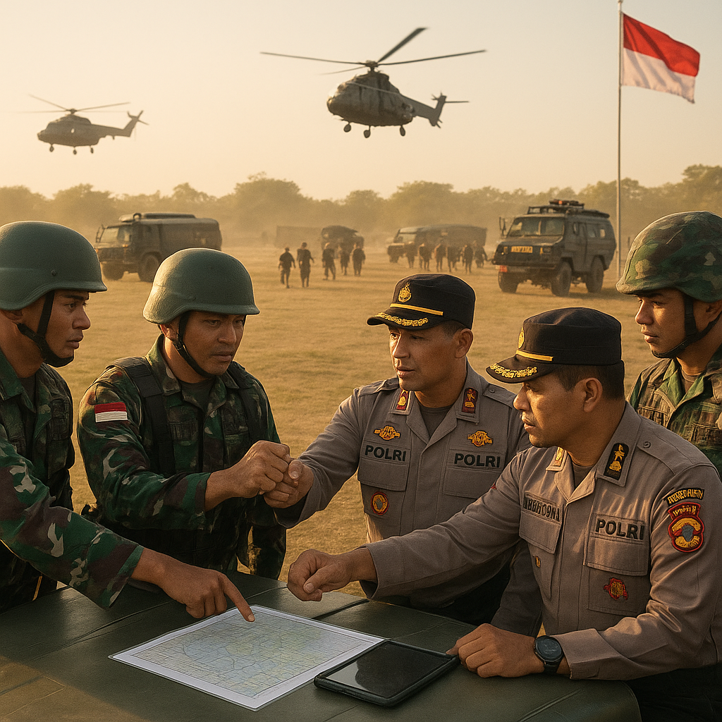 Latihan Gabungan TNI-Polri: Membangun Sinergi untuk Ketahanan Nasional