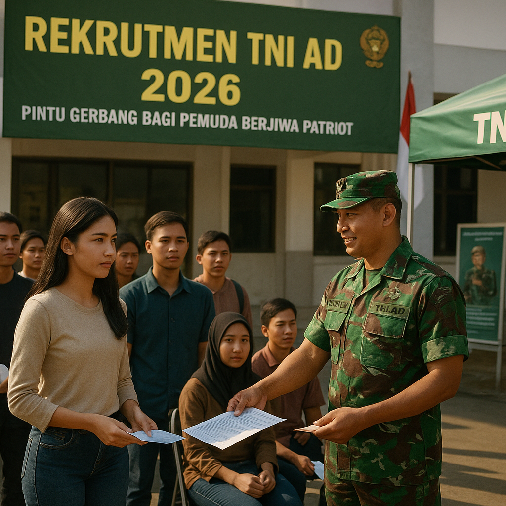 Rekrutmen TNI AD 2026: Pintu Gerbang bagi Pemuda Berjiwa Patriot