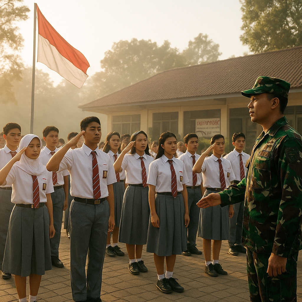 Program Bela Negara untuk Pelajar SMA: Menanamkan Jiwa Patriotisme sejak Dini